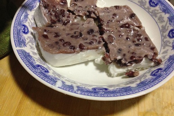 红豆西米椰汁糕