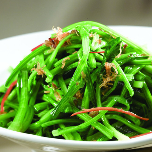 凉拌菠菜
