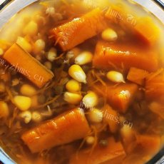 玉米南瓜绿豆汤