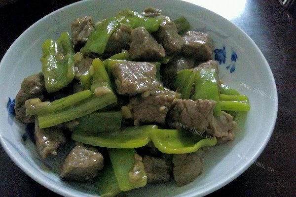 青椒牛柳
