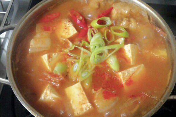自制韩式泡菜汤