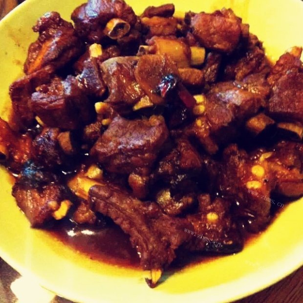 味道不错的红烧排骨