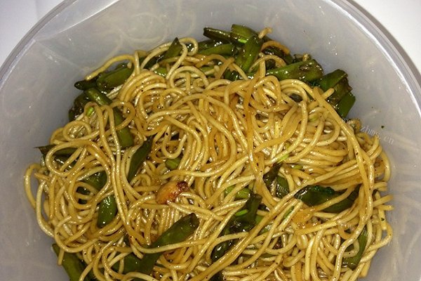 家常豆角焖面