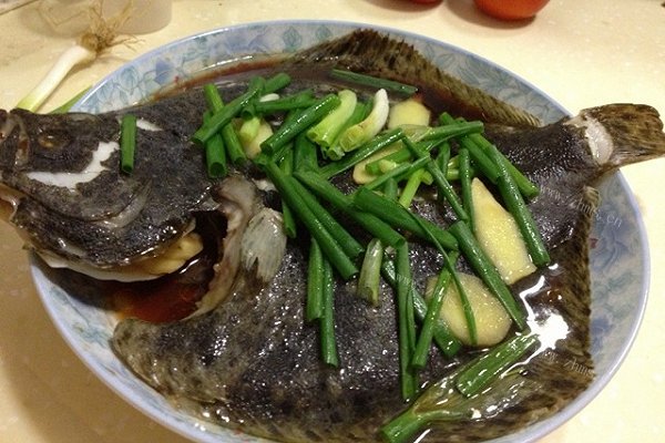 家常清蒸多宝鱼