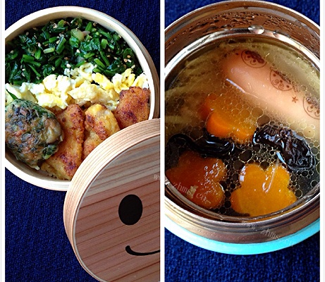 鸡汤鸡饭 - 11/19小朋友的午餐便当