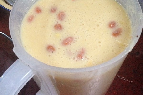 美味莲子豆浆糊