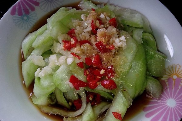 家庭版凉拌西瓜皮