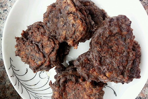 美味红豆渣饼