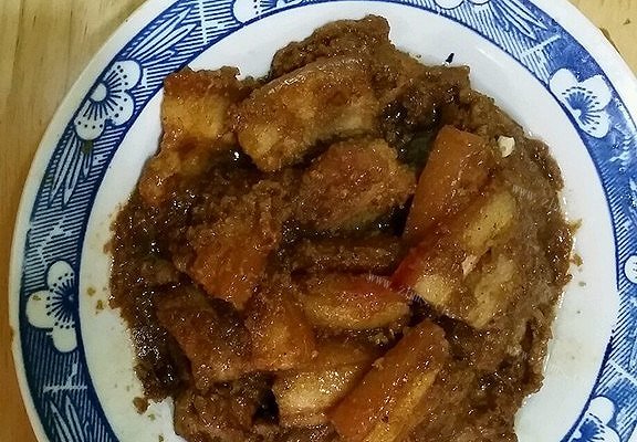 荷叶米粉蒸肉