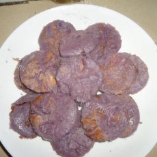 家常紫薯煎饼