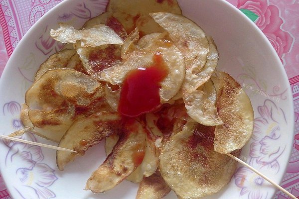 电饼铛制作薯片
