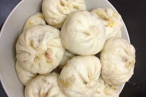 自制香菇猪肉包