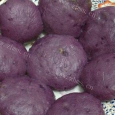 紫薯蜜豆膏