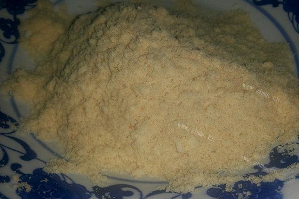 微波炉自制面包糠