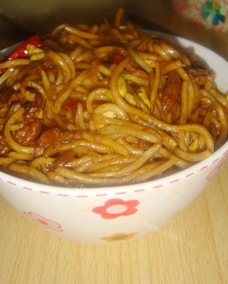 肉丝炒面