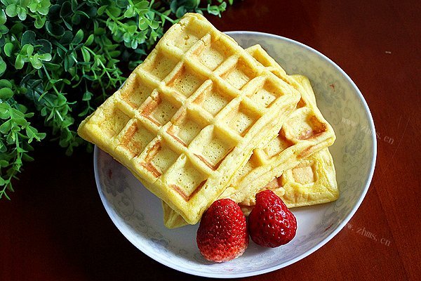蜂蜜华夫饼