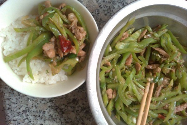 青椒肉丝