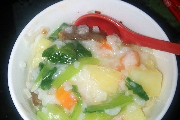 家常蔬菜粥