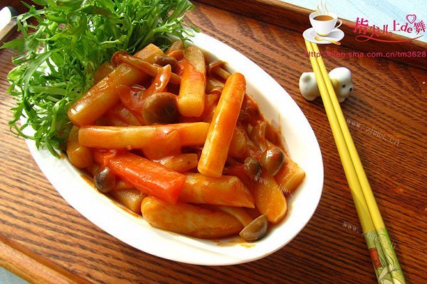韩式辣炒年糕