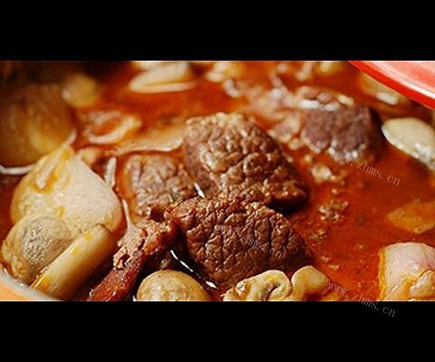 蘑菇嫩牛肉