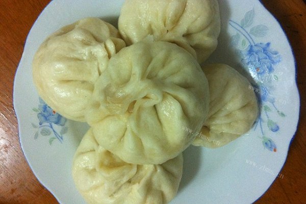 美味的鲜肉包