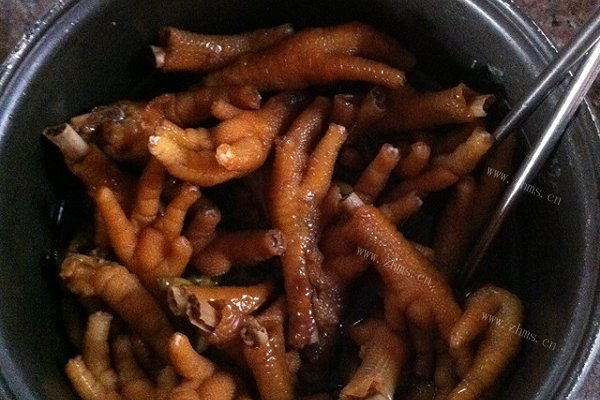 超级简单滋味鸡脚