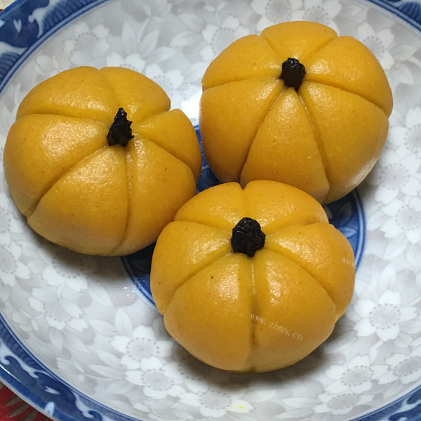 自己做的南瓜饼