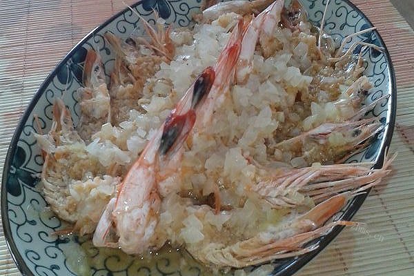 蒜蓉开边虾