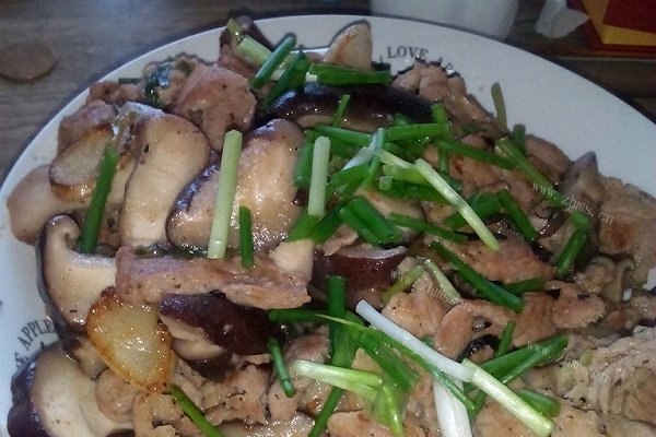 香菇肉片
