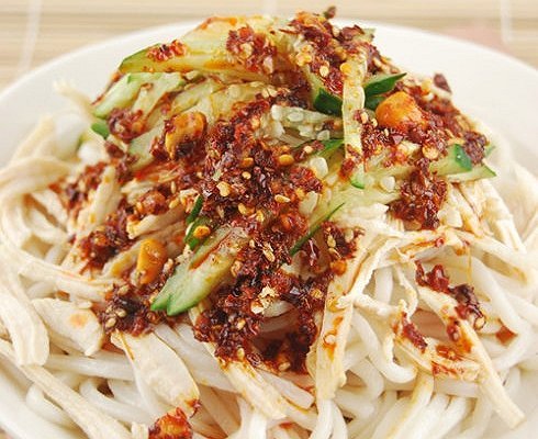 鸡丝凉面