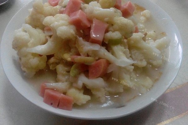 家庭版奶汤菜花