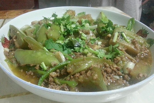 美味肉沫白茄子