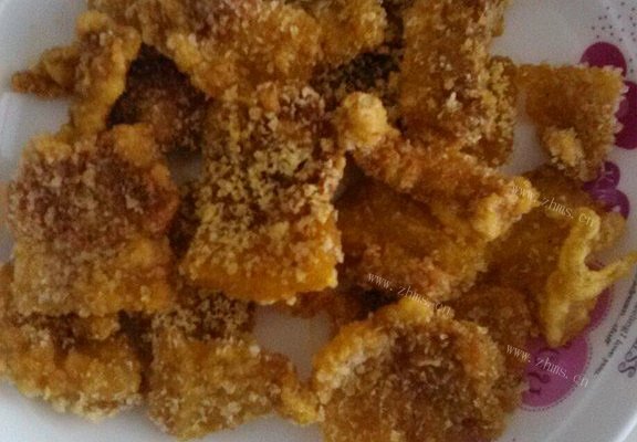 炸香喷喷的酥肉