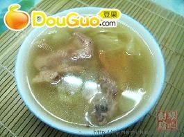 好吃的白菜排骨汤