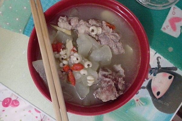 家常薏米冬瓜汤