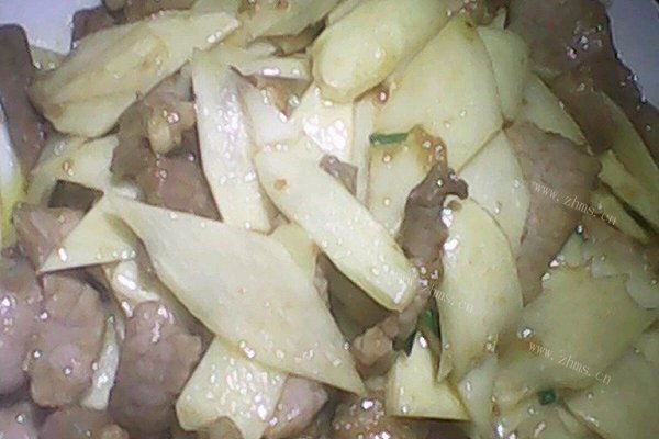 高笋炒肉
