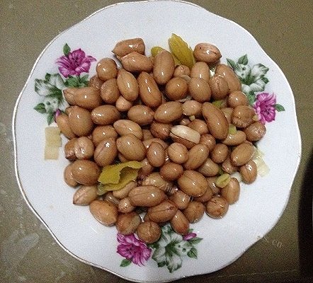 家庭版泡椒花生米