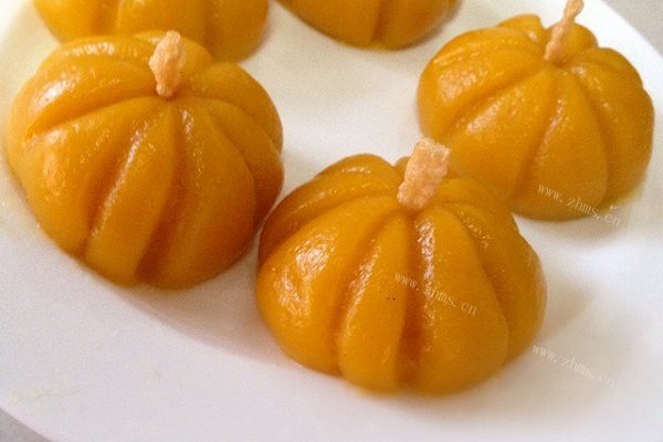 健康小点心：南瓜做的南瓜饼～