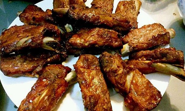 家庭版黄金孜然排骨