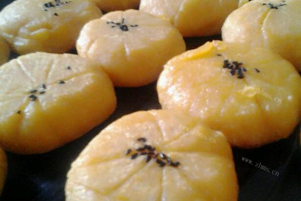 自制南瓜饼
