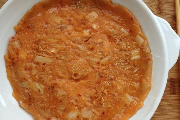 家庭简易泡菜饼