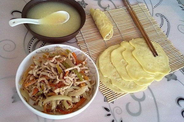 早餐-孜然肉丝