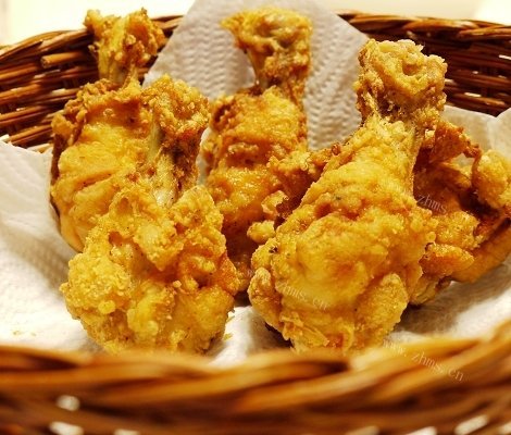 自己做的香草炸鸡腿