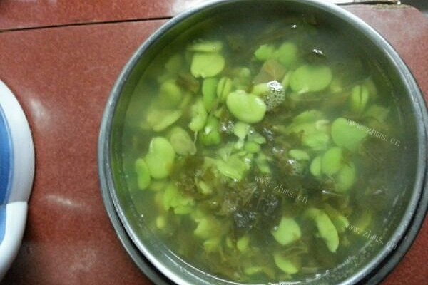 家常雪菜豆瓣汤