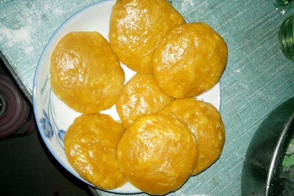 自制南瓜饼