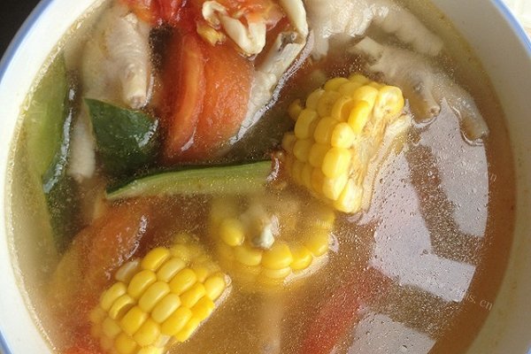 玉米褒鸡爪