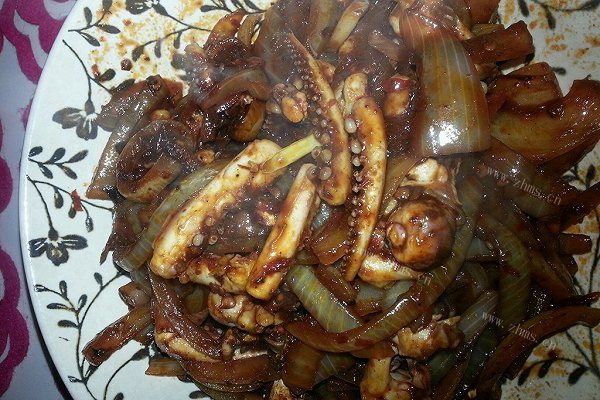 香辣鱿鱼须
