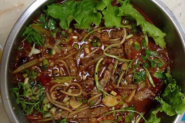 水煮牛肉
