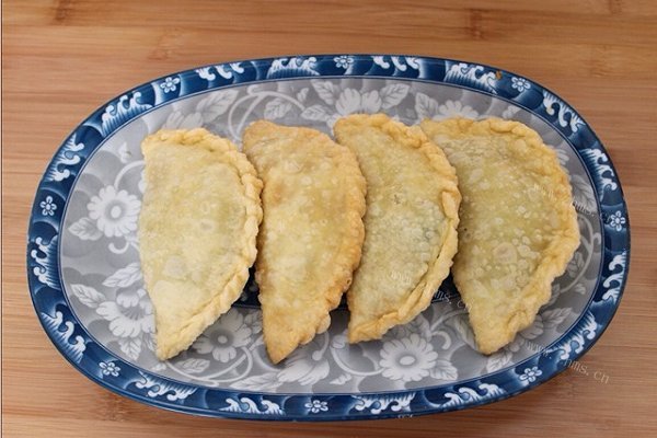 自制香酥韭菜盒子