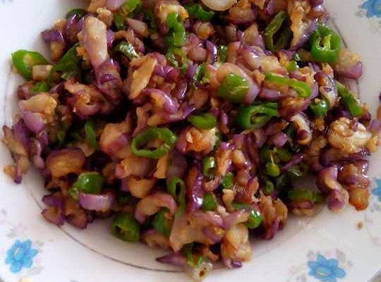 家常椒圈茄子
